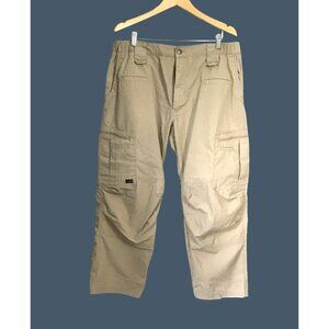 LAPG OPERATOR TACTICAL MENS KHAKI STARIGHT FIT POCKETS PANTS SIZE 40x30